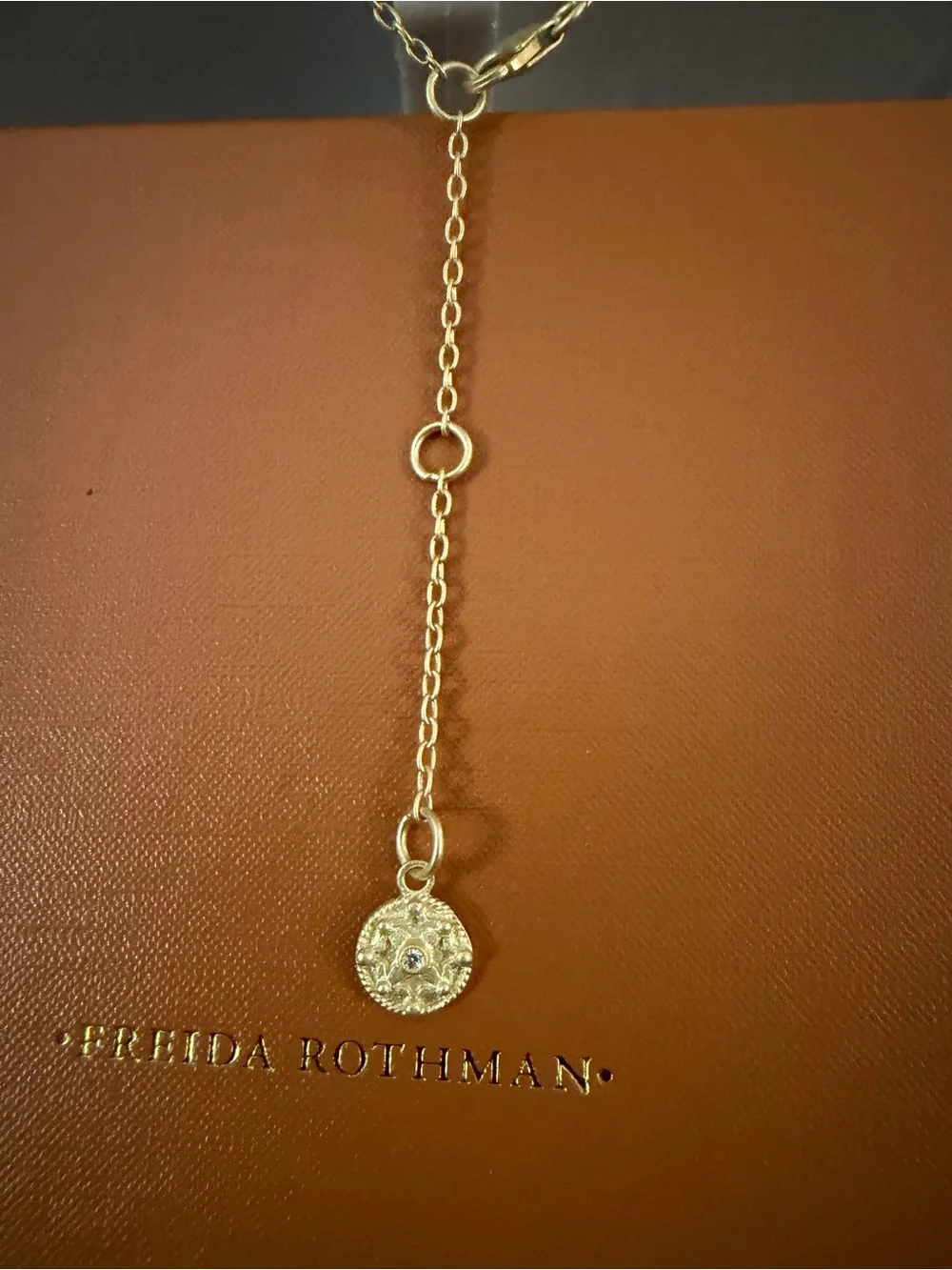 ✨ FREIDA ROTHMAN Celestial Stardust Pavé Pendant Necklace ✨